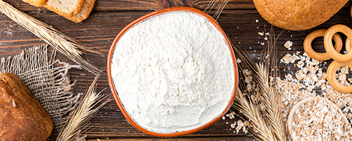 Flour and processed food ingredients