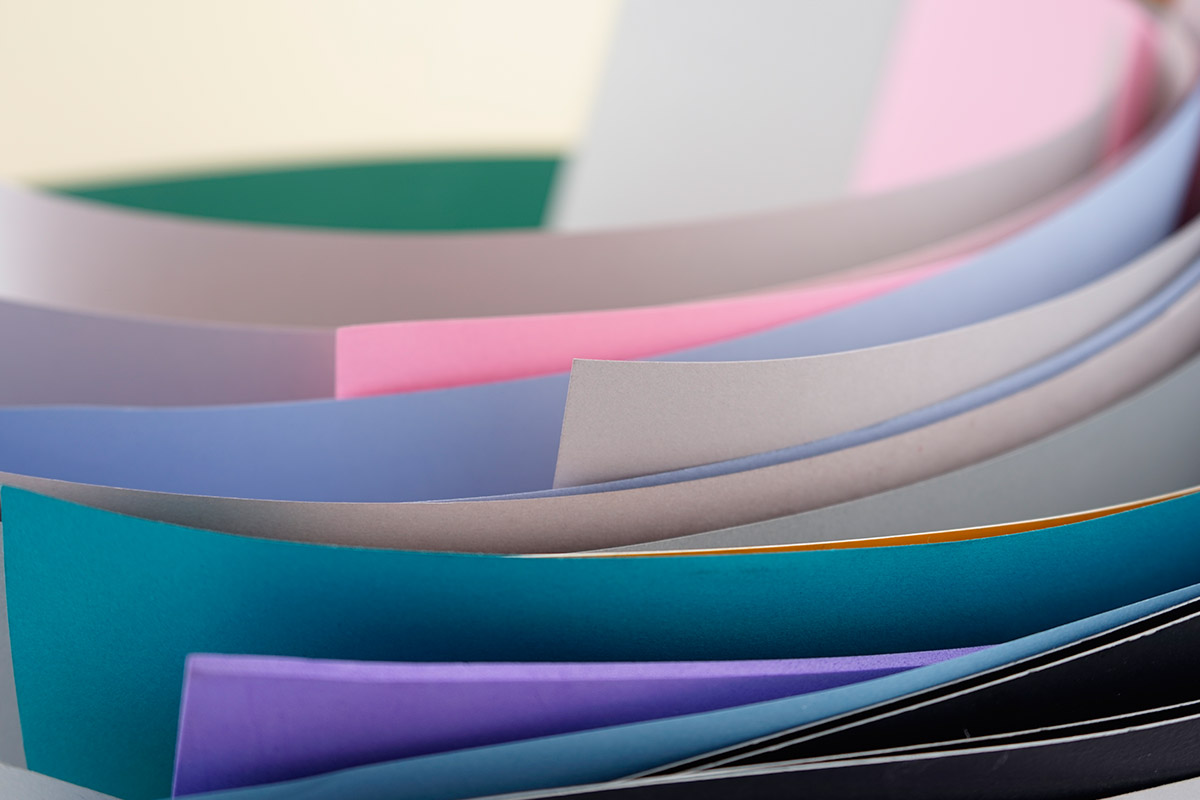 Specialty paper samples
